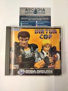 Virtua Cop Saturn Sega Versione Bundle Senza Pistola Light Gun